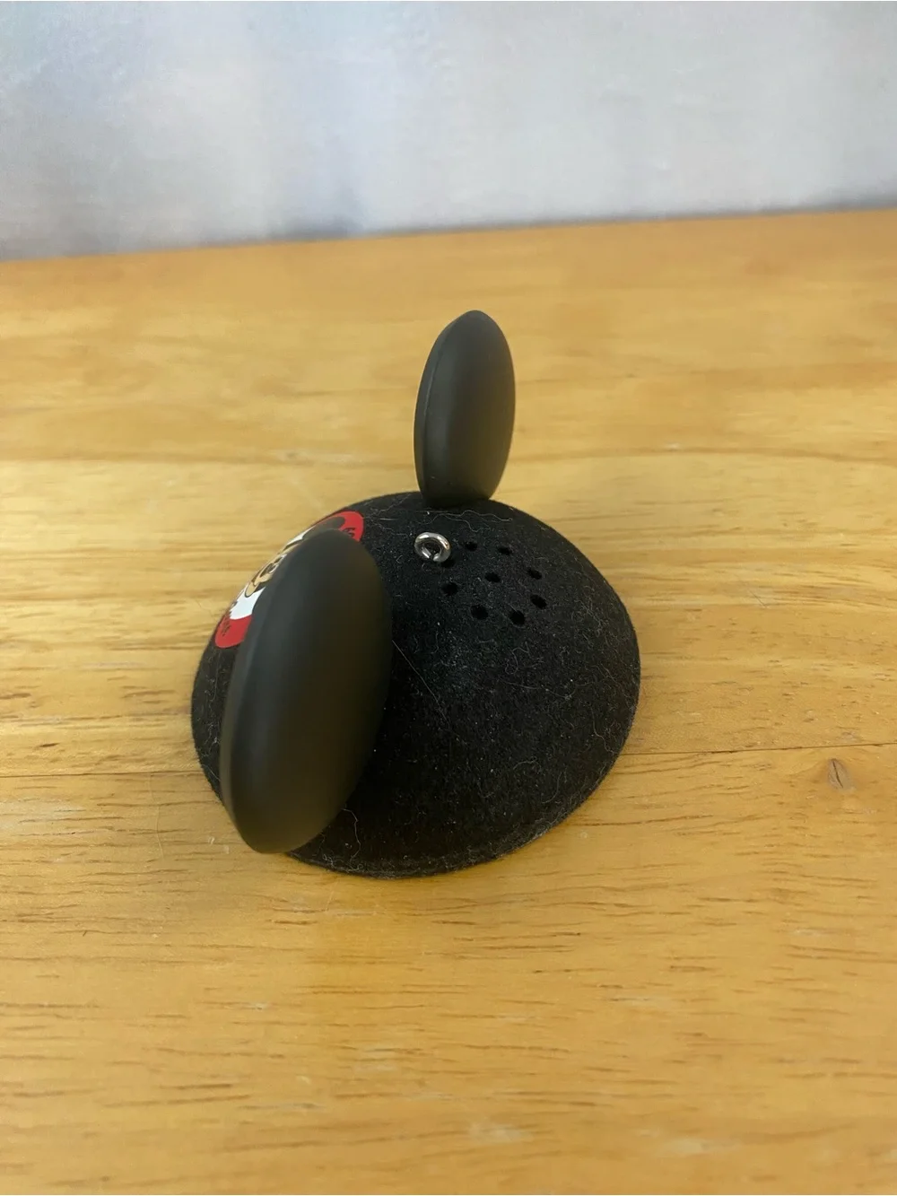 2015 Hallmark Disney Black Mickey Mouse Club Ear Hat Ornament
